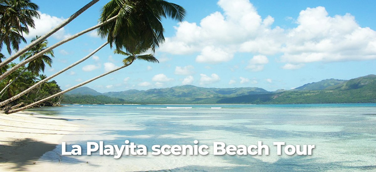 Samana Dominican Republic La Playita beach Tour.